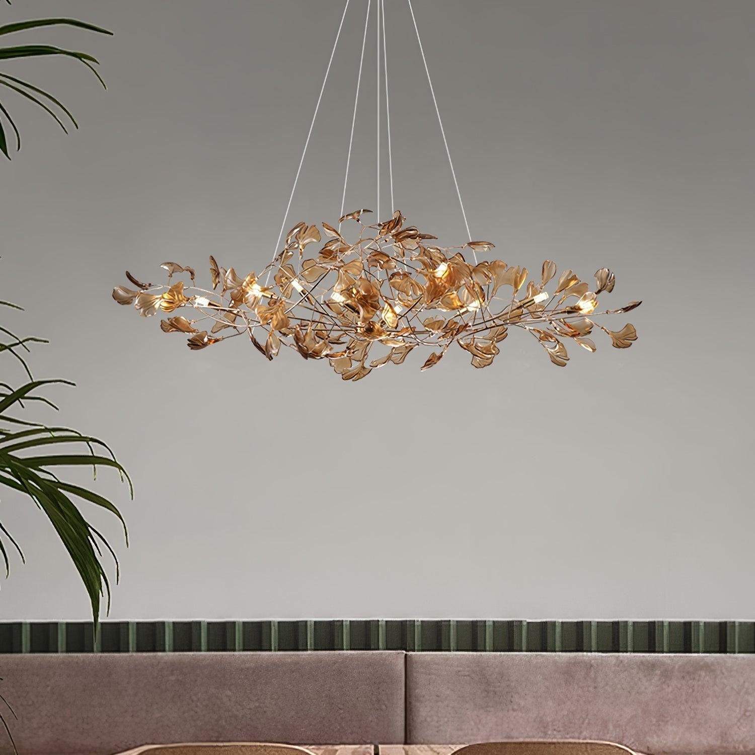 Ava Ginkgo Chandeliers - Neutralighting