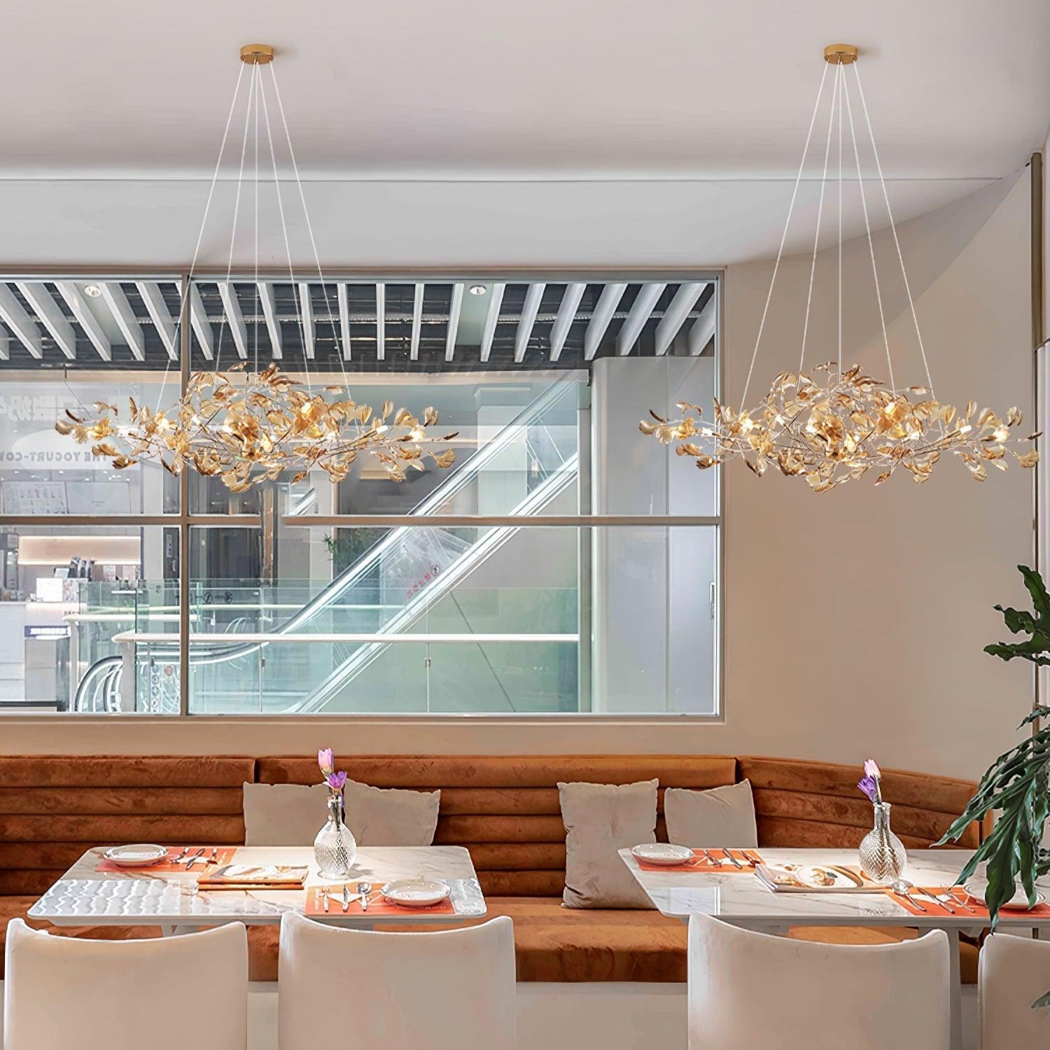 Ava Ginkgo Chandeliers - Neutralighting