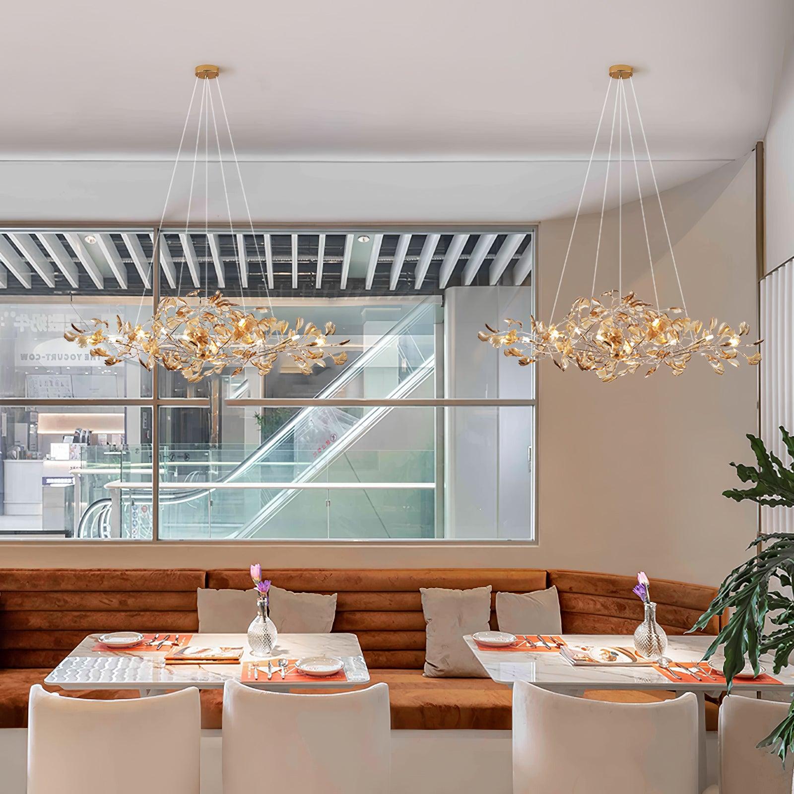 Ava Ginkgo Chandeliers - Neutralighting