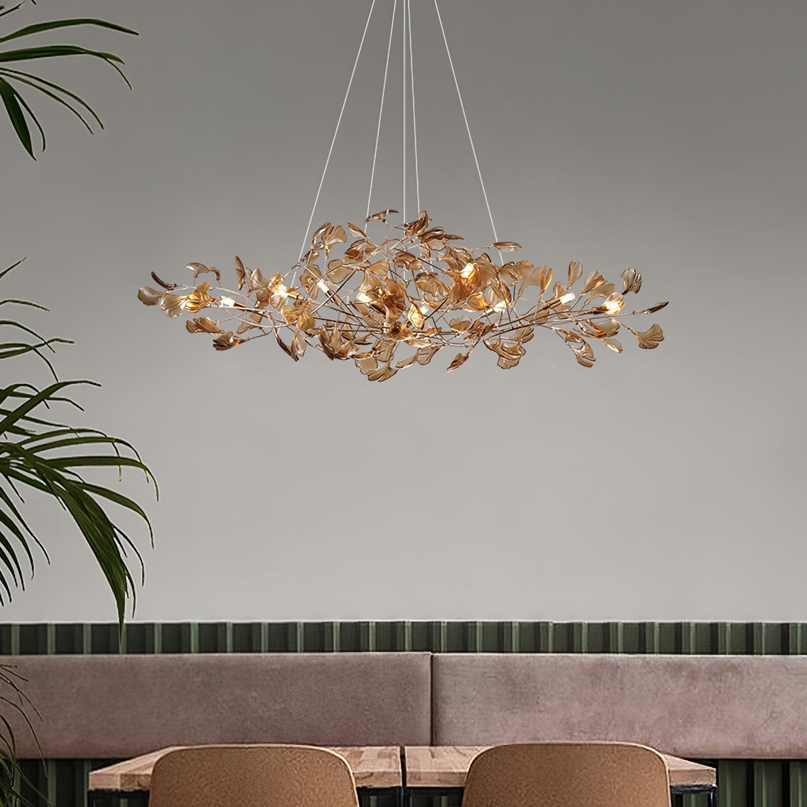 Ava Ginkgo Chandeliers - Neutralighting