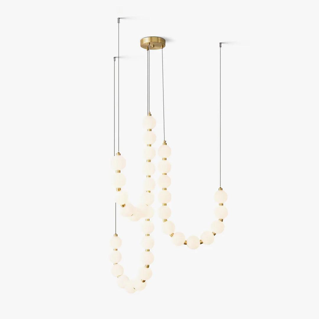 Pearl Modernl Glass Chandelier - Blowlighting