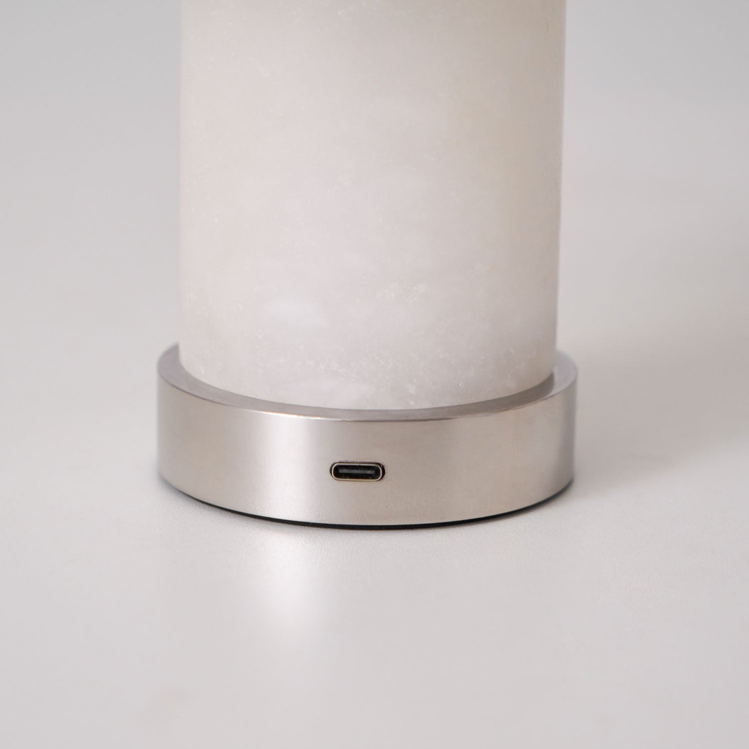 Eurnoran Mushroom Shaped Alabaster Table Lamp - Neutralighting