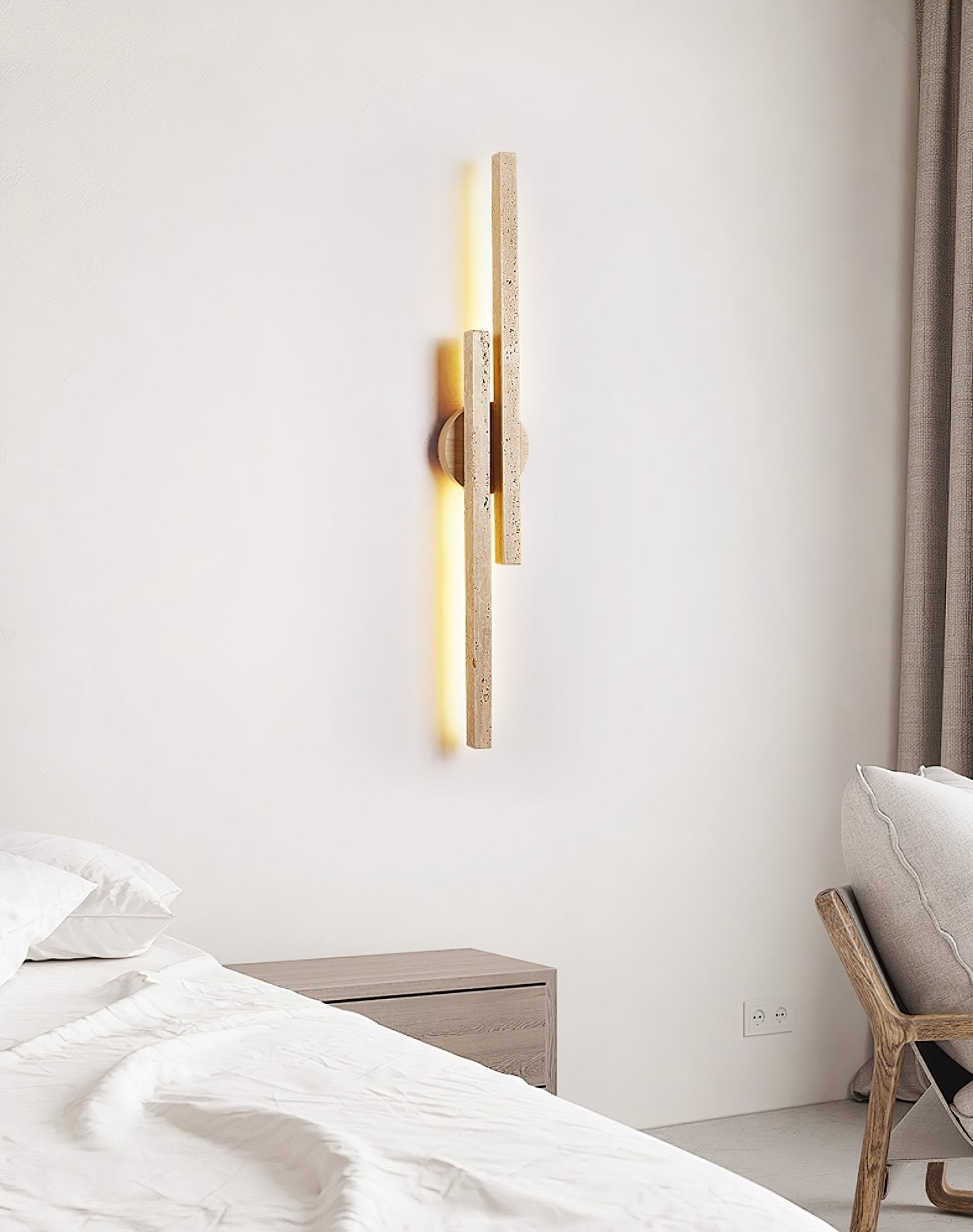 Myliryra Travertine Wall Light - Neutralighting