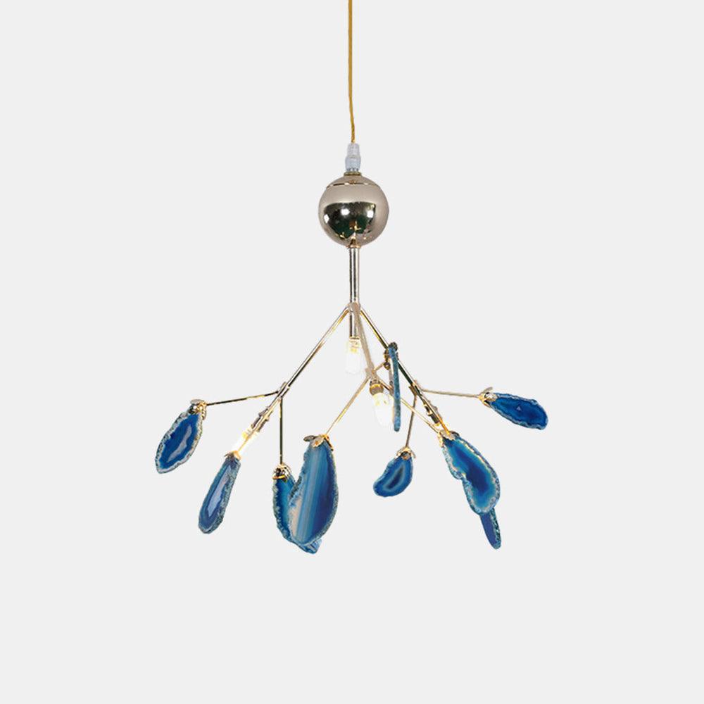 Agate Chandelier Colorful Branching - Neutralighting