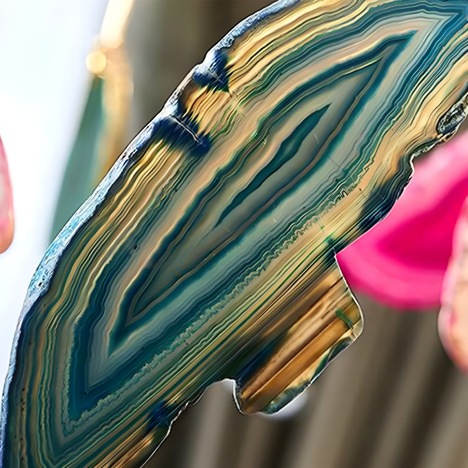 Agate Chandelier Colorful Branching - Neutralighting