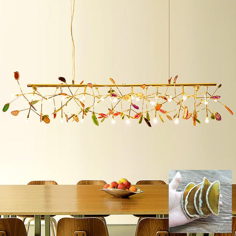 Agate Chandelier Colorful Branching - Neutralighting
