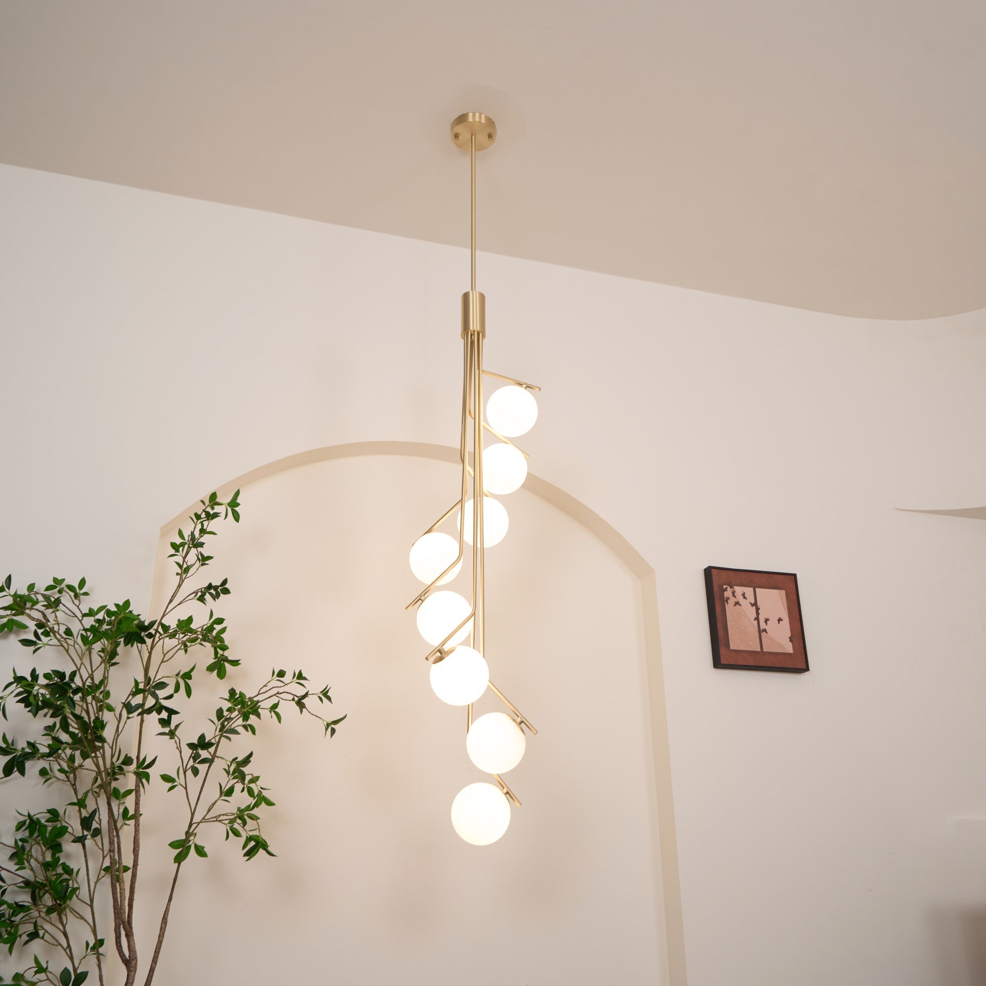 Ageet Modern Minimalist Glass Pendant Light - Neutralighting
