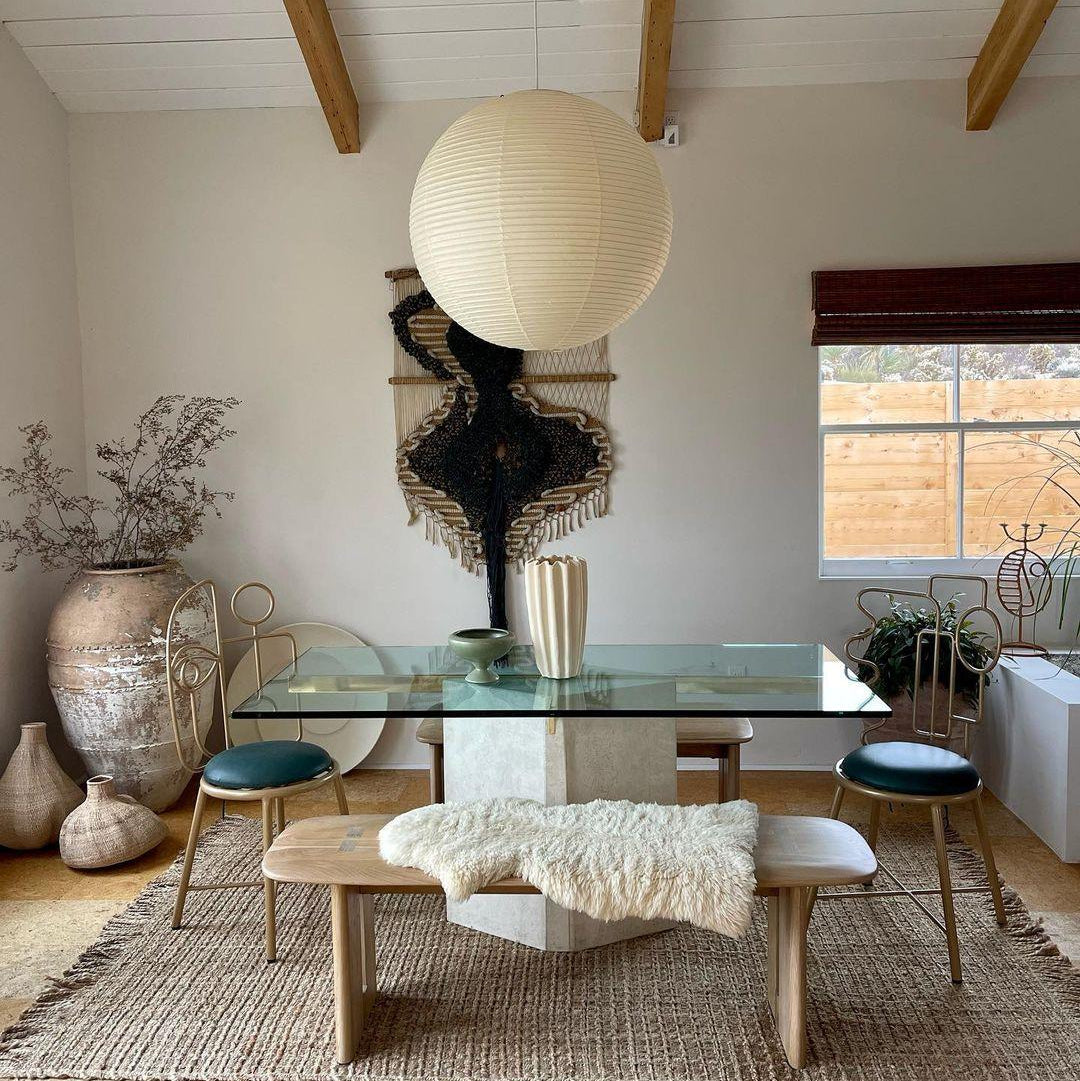 Sylin Pendant Swag Light Mulberry Silk - Neutralighting