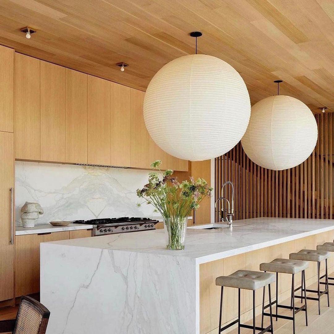 Sylin Pendant Swag Light Mulberry Silk - Neutralighting
