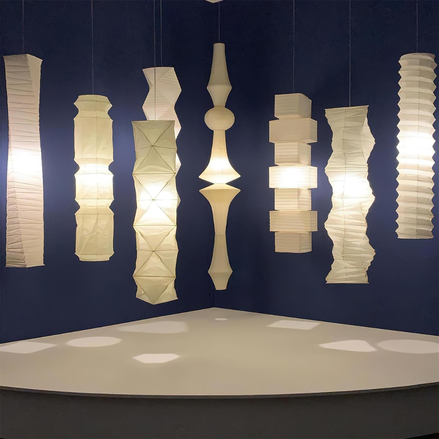 Zyora Sculptural Paper Pendant Lamp - Neutralighting