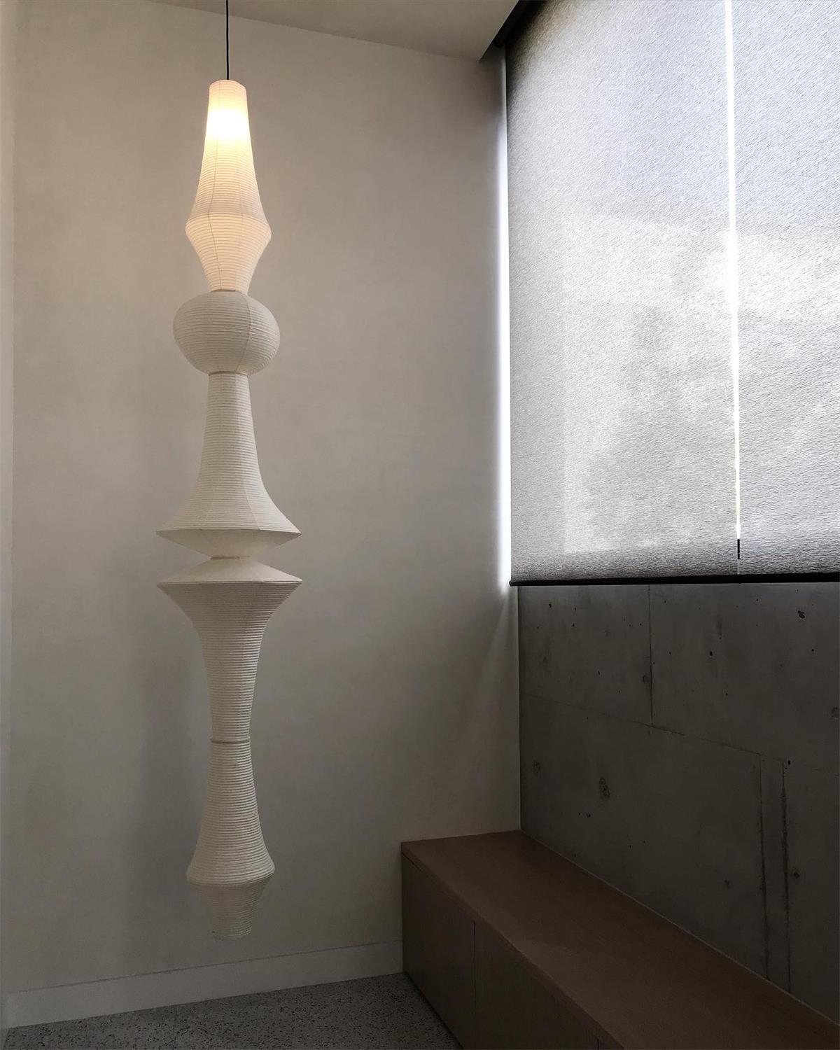 Zyora Sculptural Paper Pendant Lamp - Neutralighting