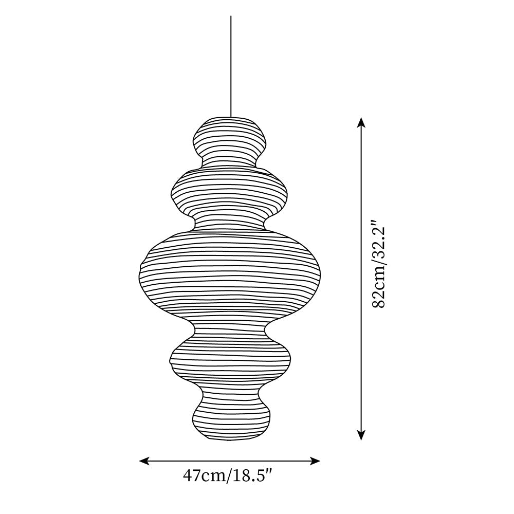 Akari Juni Pendant Lamp - Neutralighting