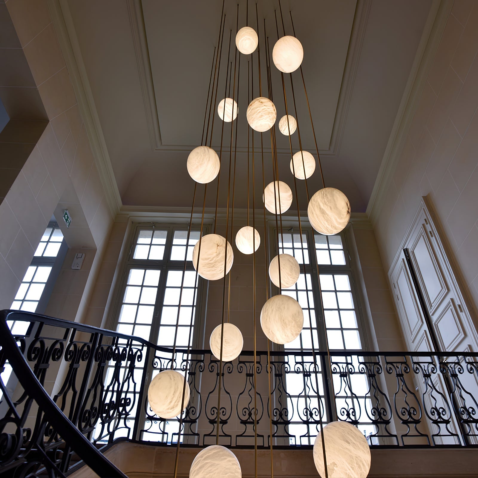 Alabaster Chandelier Balls Cluster - Neutralighting