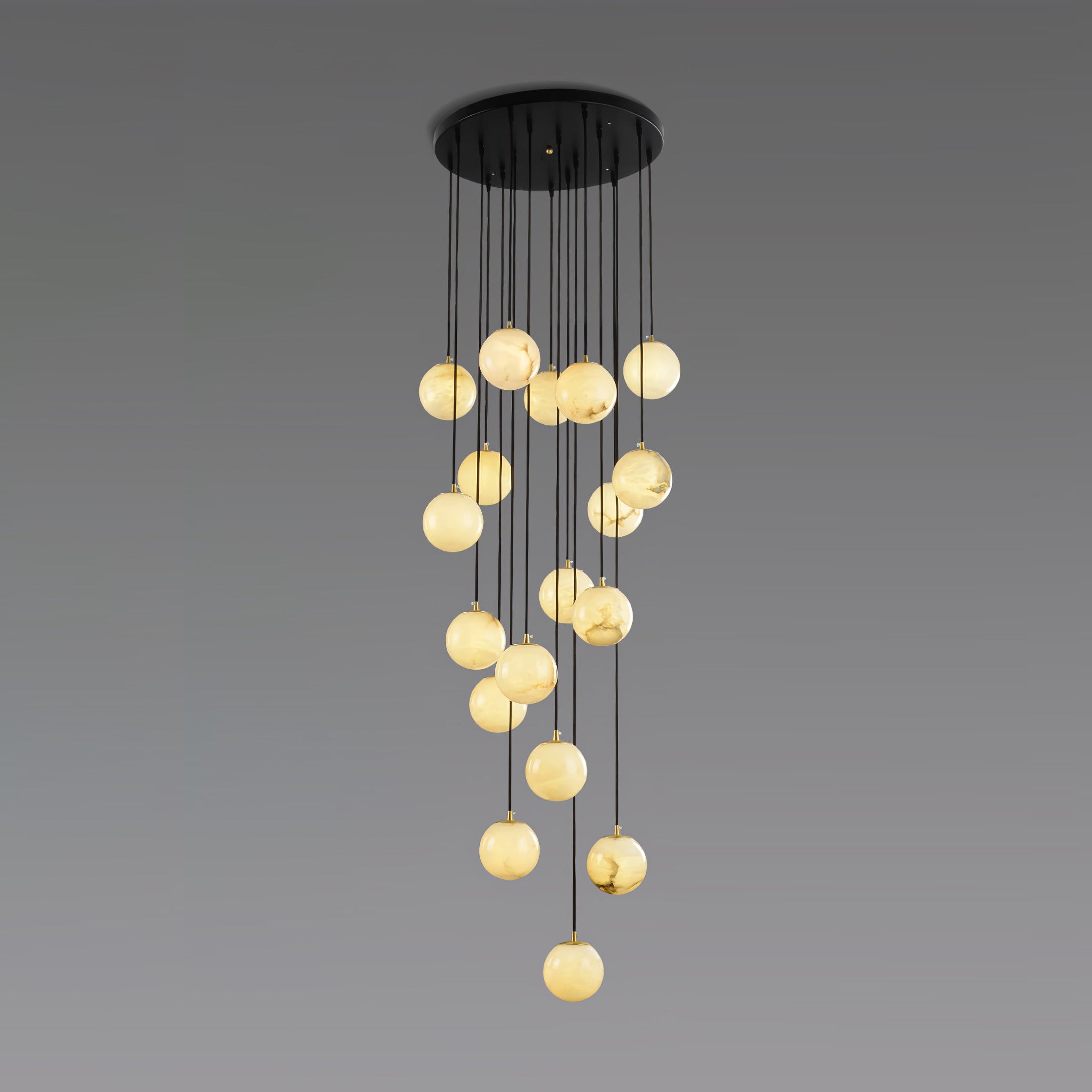 Alabaster Chandelier Balls Cluster - Neutralighting