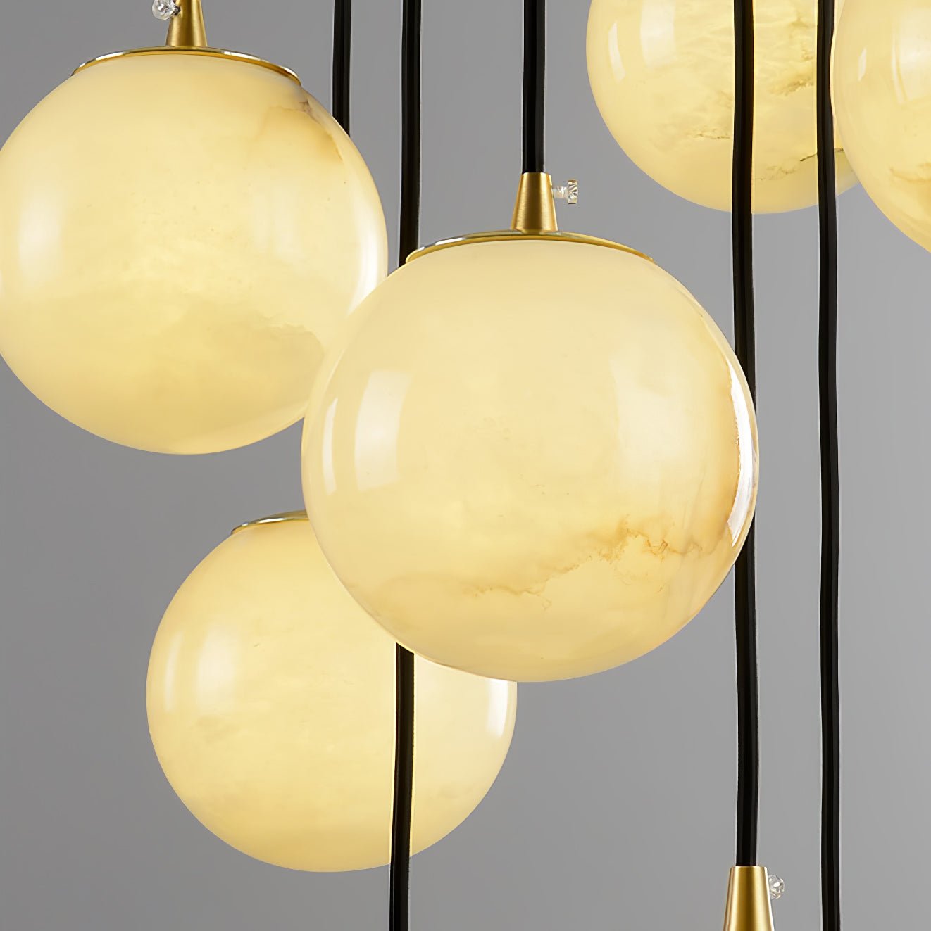 Alabaster Chandelier Balls Cluster - Neutralighting