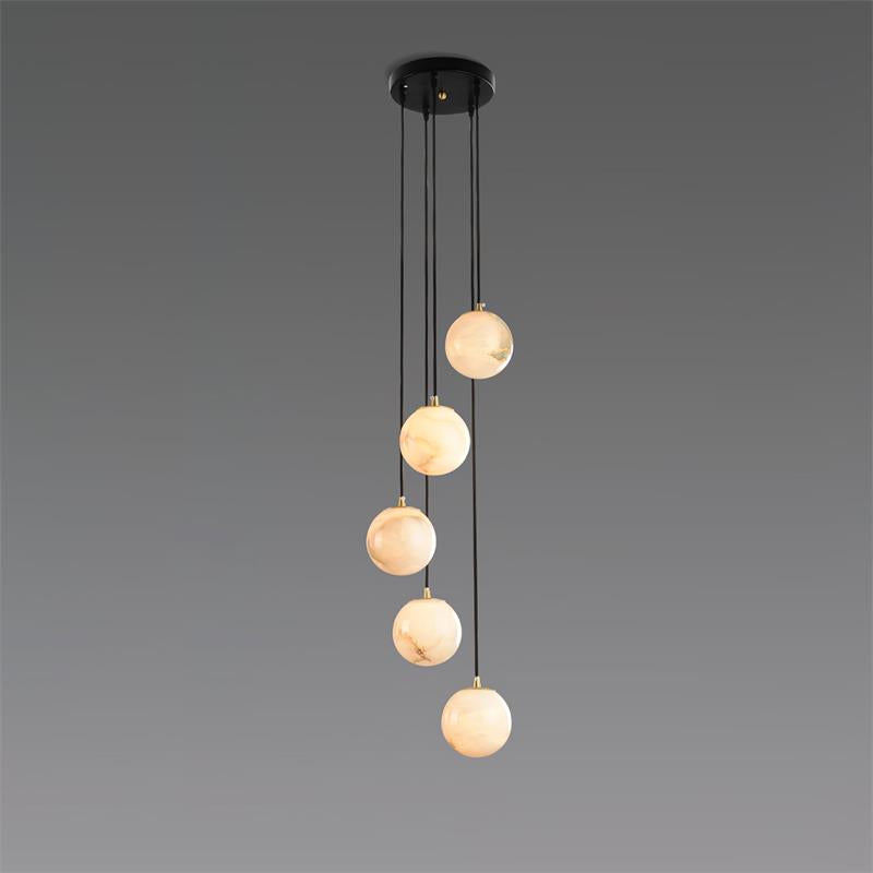 Alabaster Chandelier Balls Cluster - Neutralighting