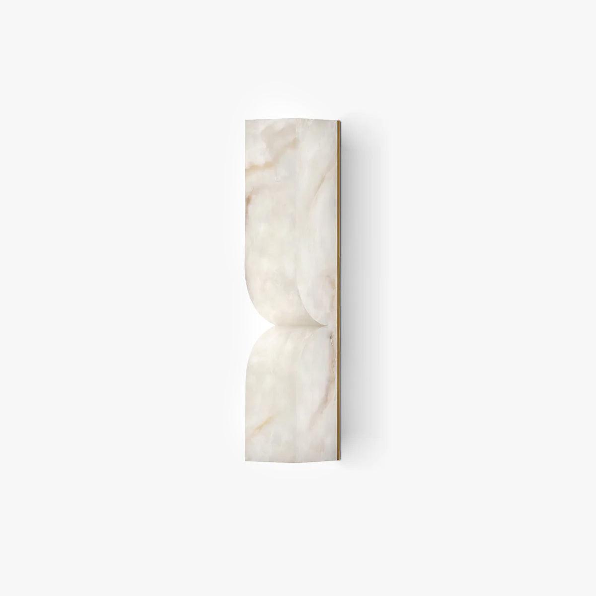 Lunaris Alabaster Rectangular Wall Lamp - Neutralighting