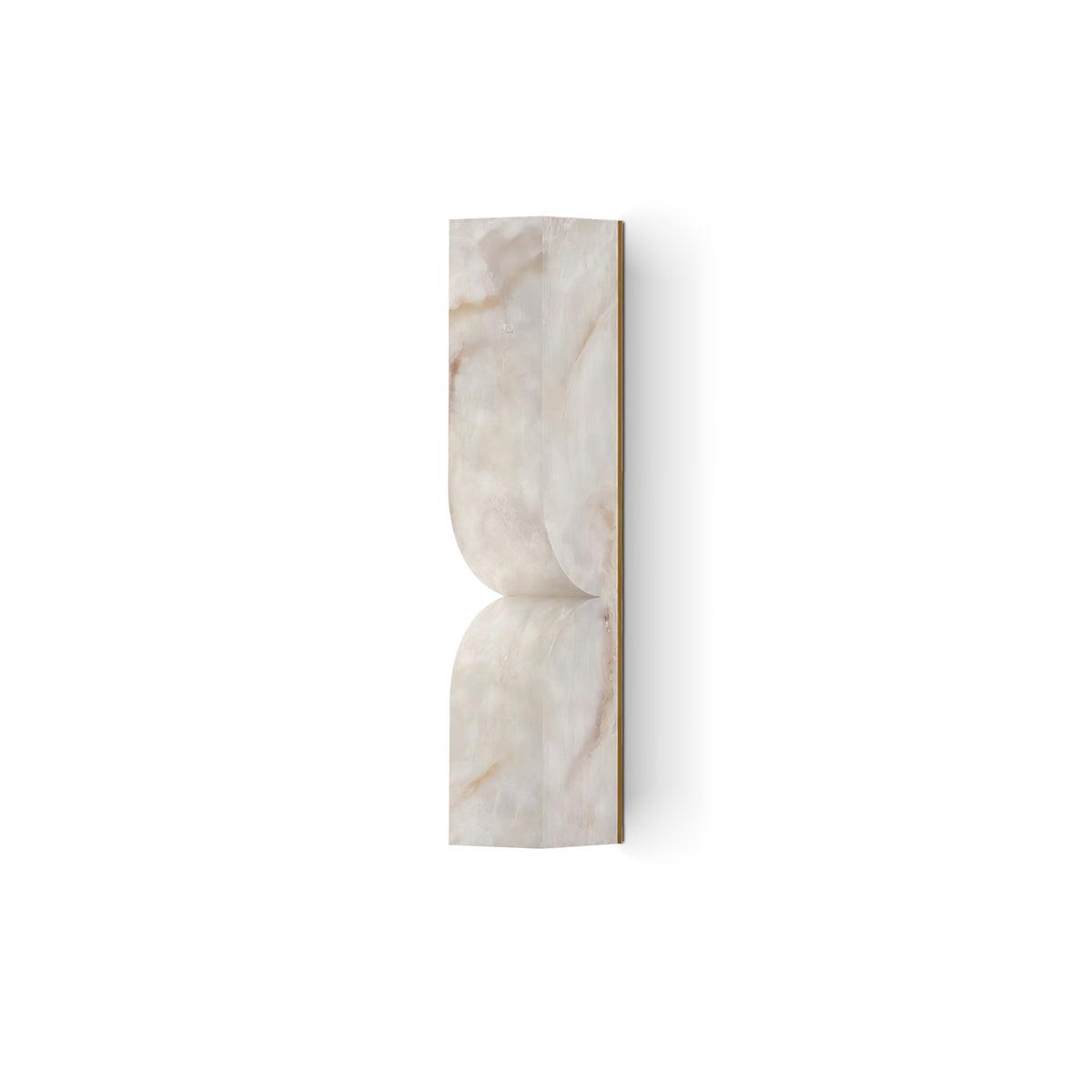 Lunaris Alabaster Rectangular Wall Lamp - Neutralighting