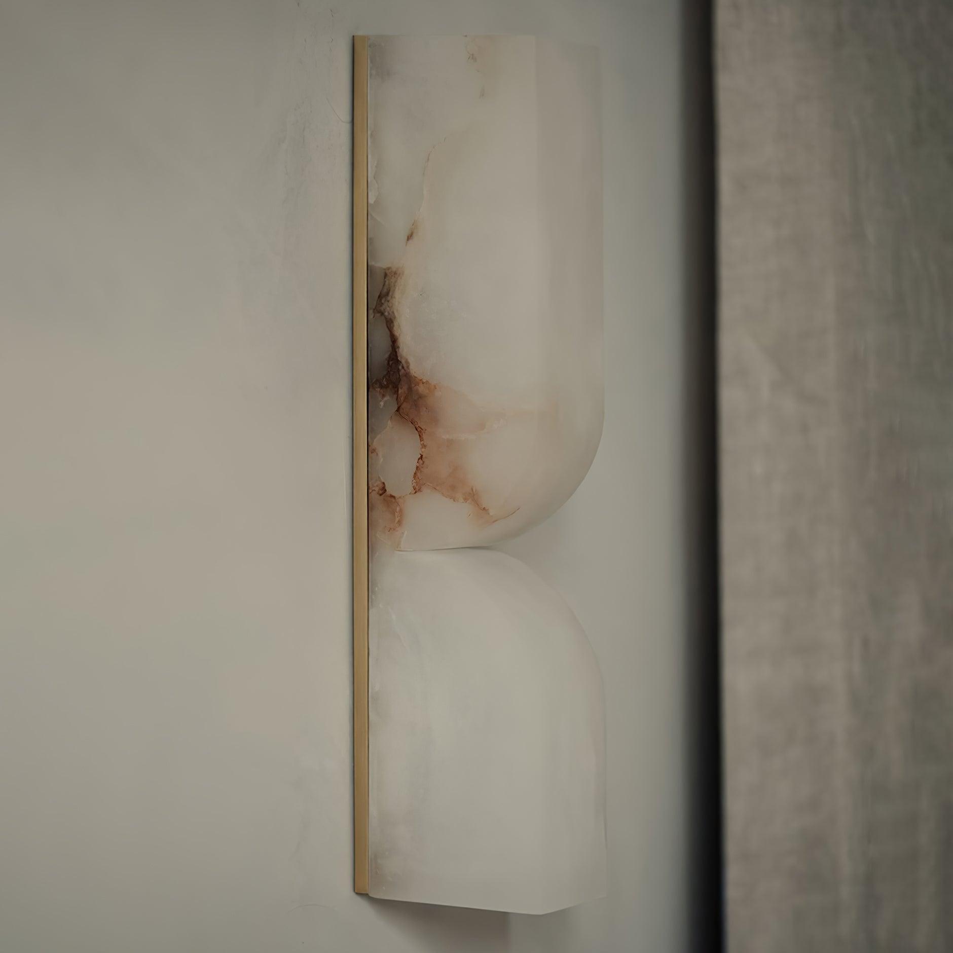 Lunaris Alabaster Rectangular Wall Lamp - Neutralighting