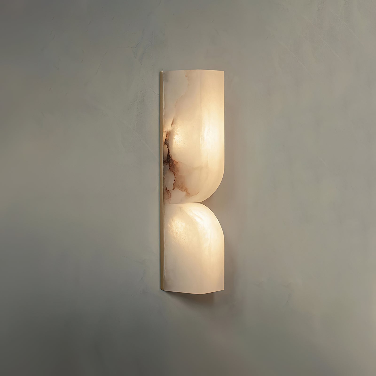 Lunaris Alabaster Rectangular Wall Lamp - Neutralighting