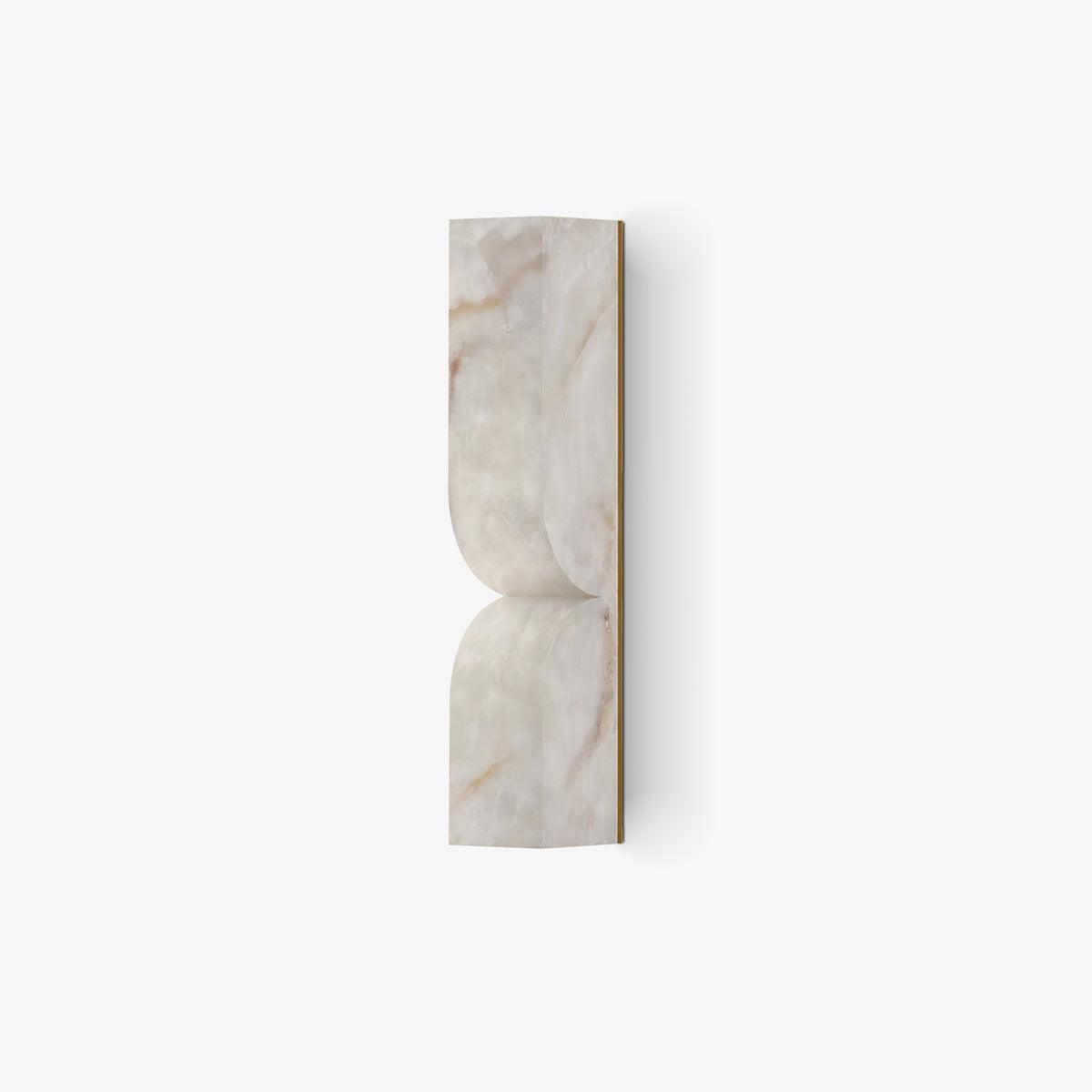 Lunaris Alabaster Rectangular Wall Lamp - Neutralighting