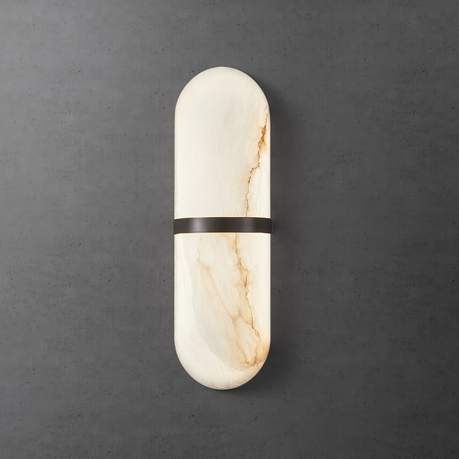 Ostruvyd Luxury Pill Alabaster Wall Lamp - Neutralighting