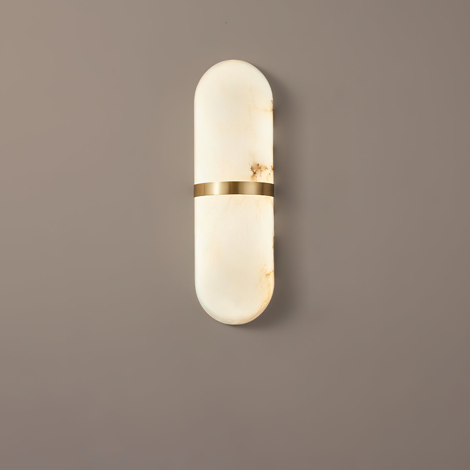 Ostruvyd Luxury Pill Alabaster Wall Lamp - Neutralighting