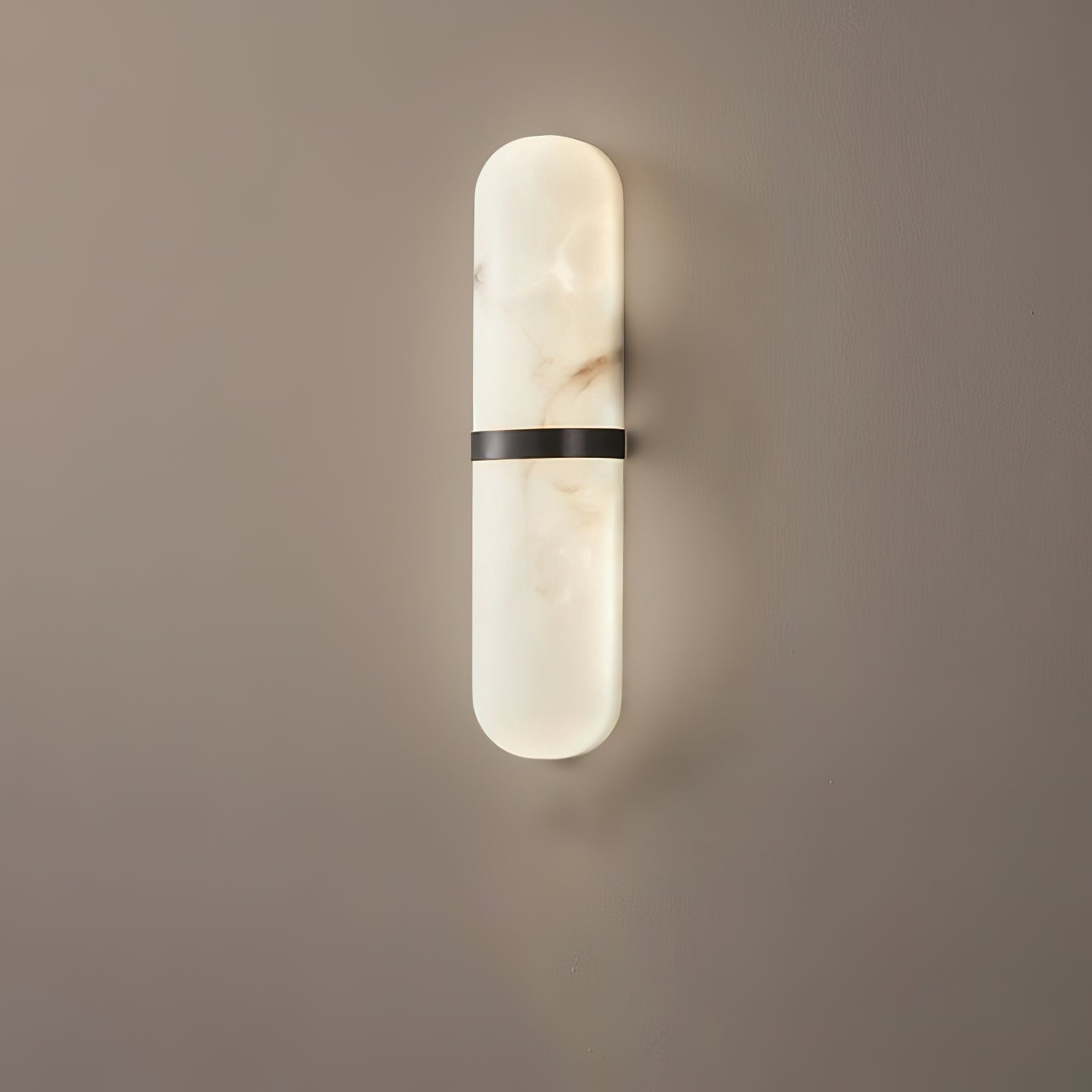 Ostruvyd Luxury Pill Alabaster Wall Lamp - Neutralighting