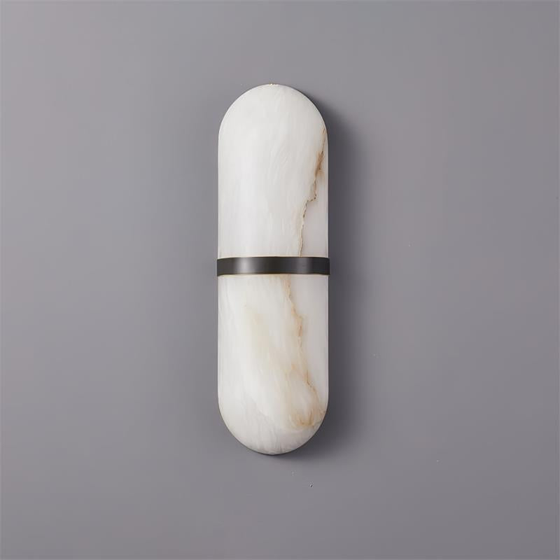 Ostruvyd Luxury Pill Alabaster Wall Lamp - Neutralighting