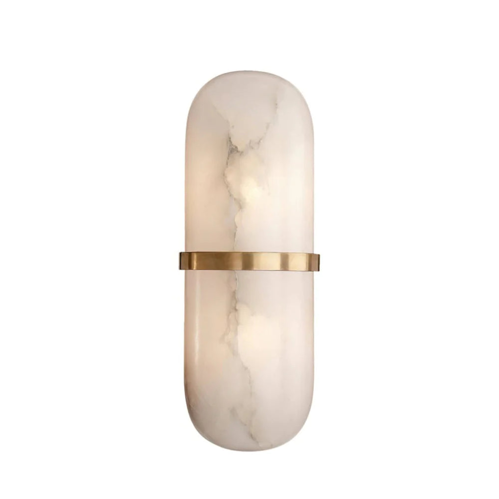 Vitheion Minimalist Alabaster Wall Light - Neutralighting