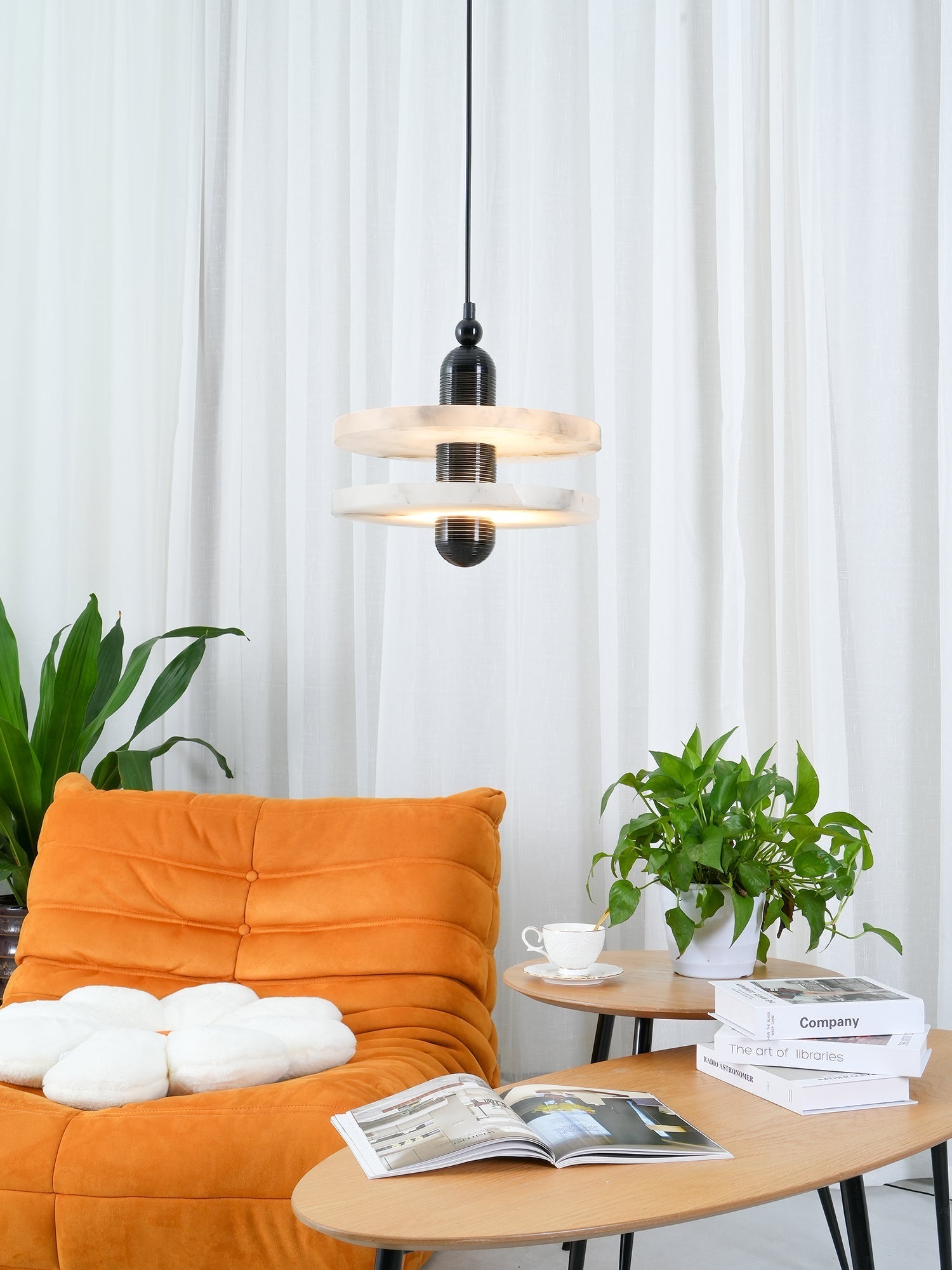 Alabaster Planes Pendant Lamp - Neutralighting