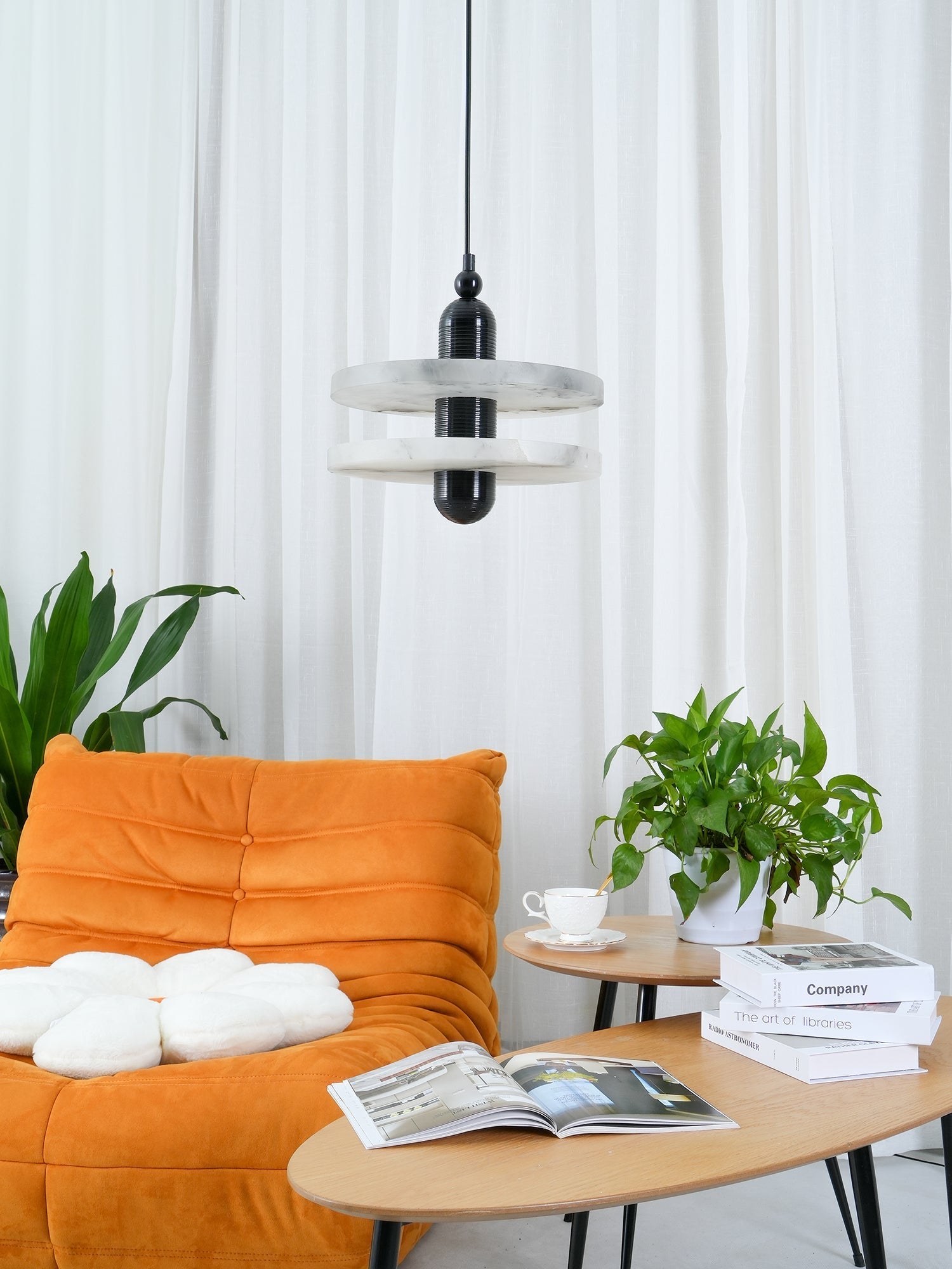 Alabaster Planes Pendant Lamp - Neutralighting