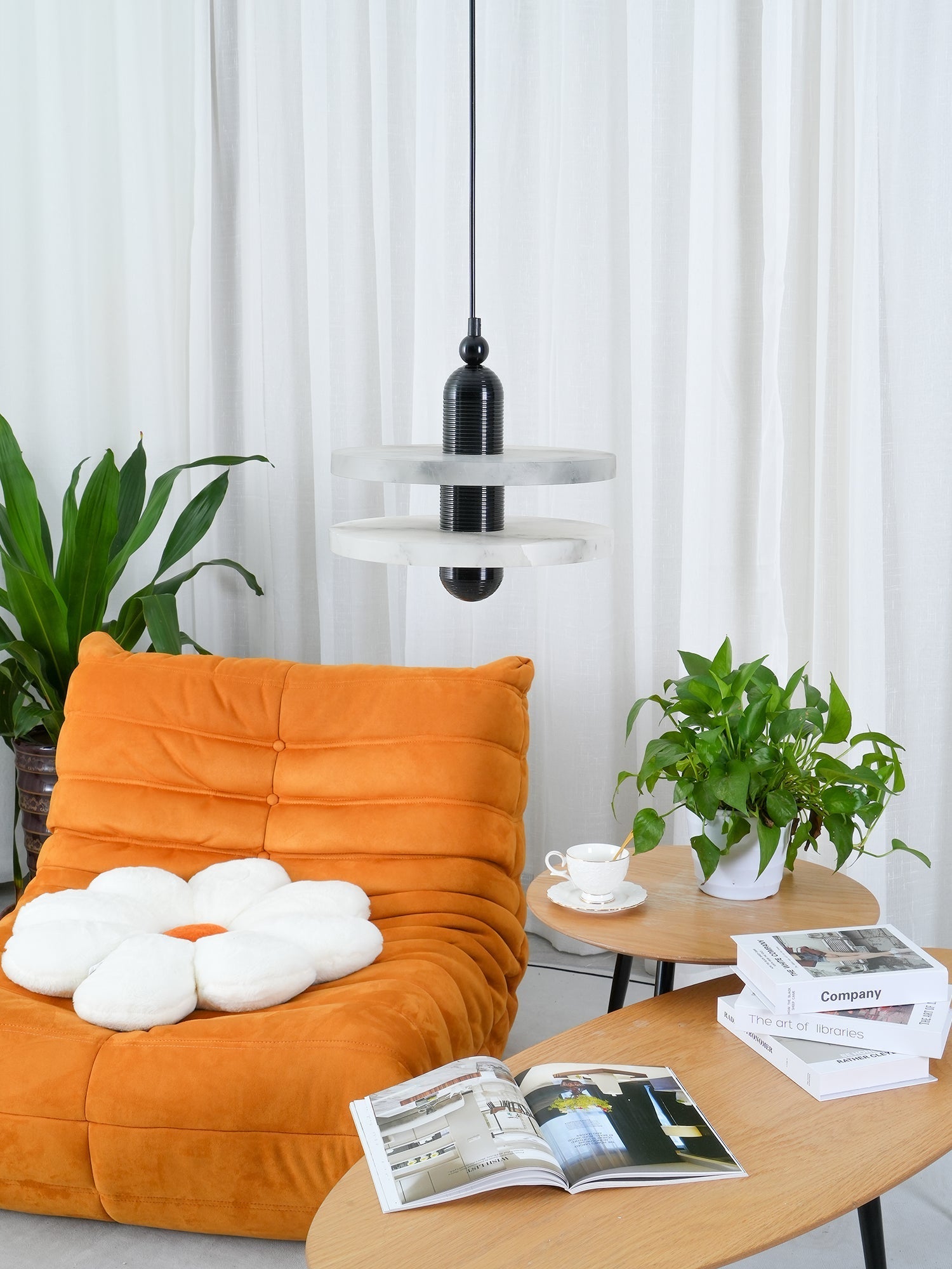 Alabaster Planes Pendant Lamp - Neutralighting