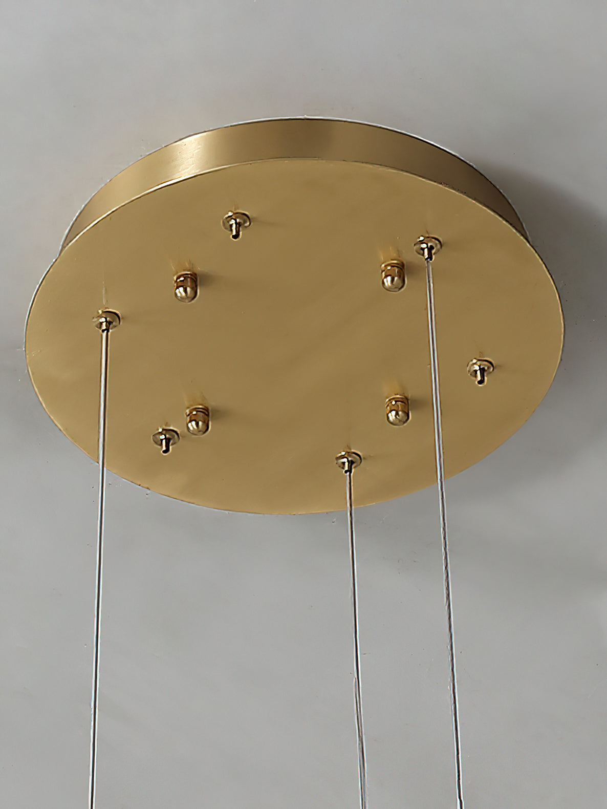 Plotuvyn Postmodern Luxury Ring Alabaster Chandelier - Neutralighting