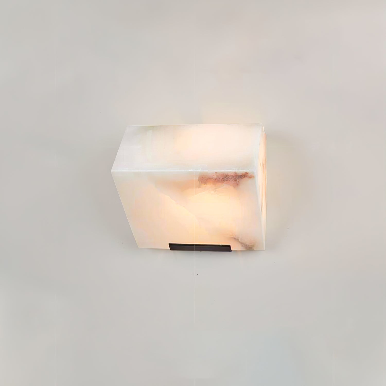 Alabaster Wall Lamp Staircase Sculptural Cubes - Neutralighting