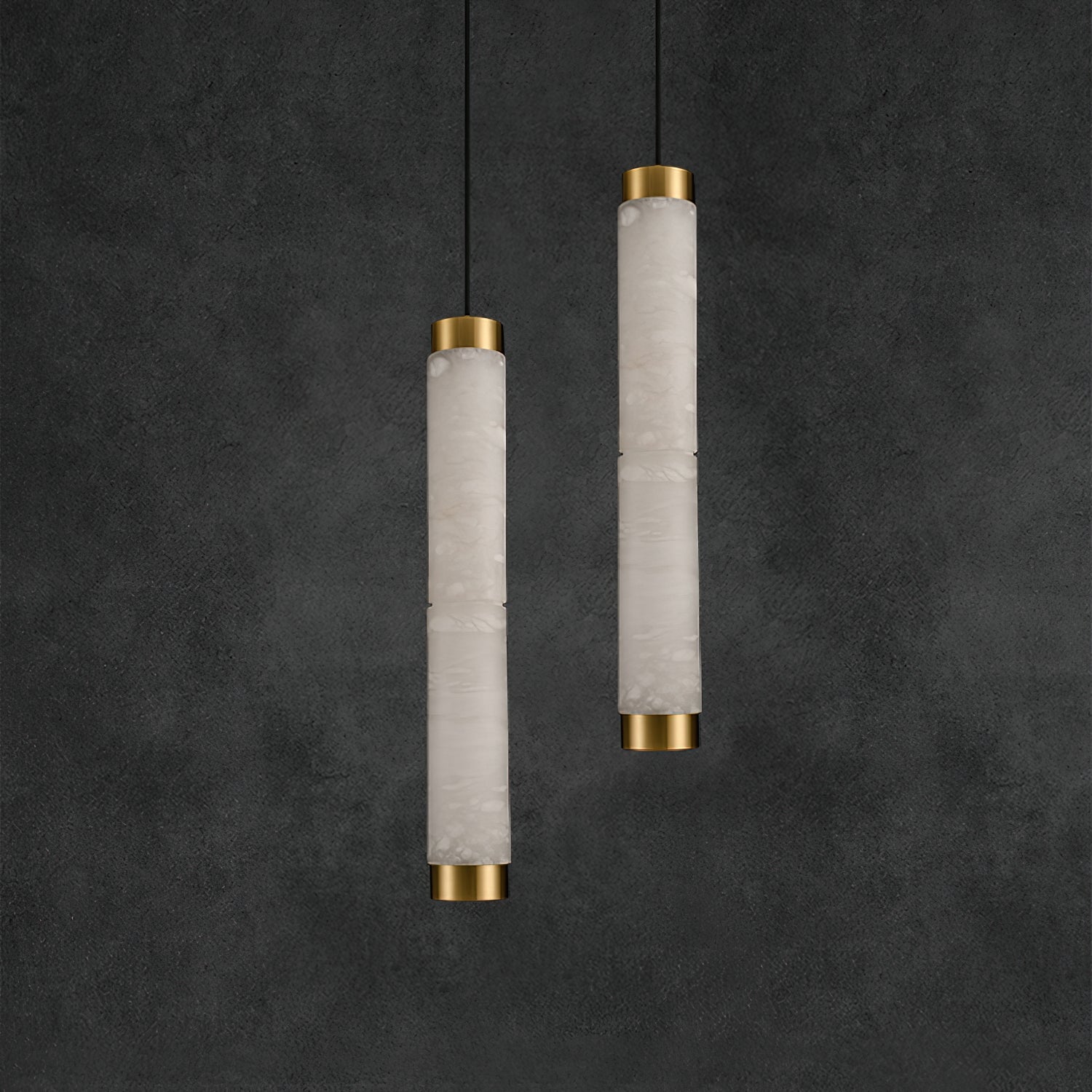Plotuvyi Modern Strip Alabaster Pendant Light - Neutralighting