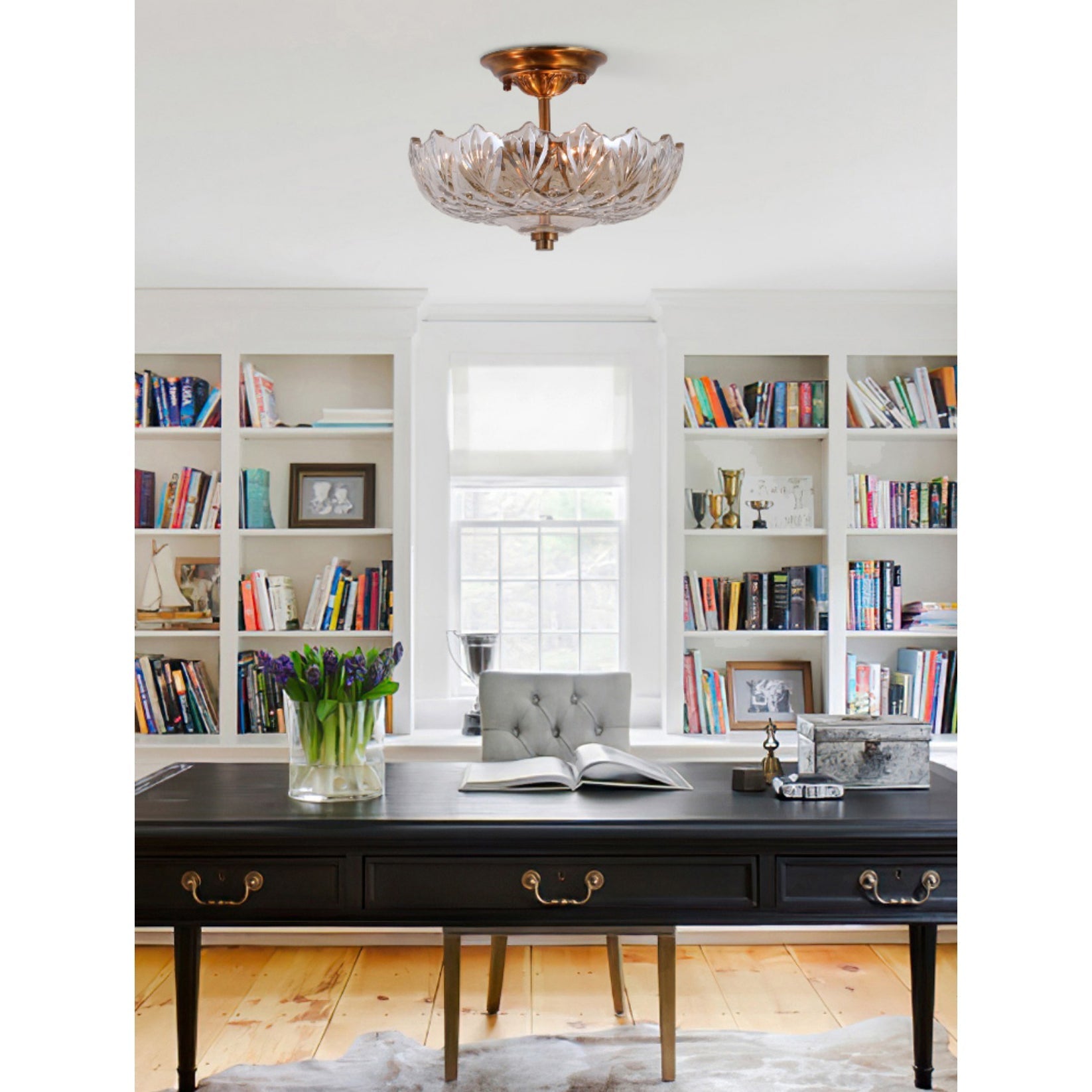 Qvistuvyi Postmodern Luxury Glass Ceiling Lamp - Neutralighting