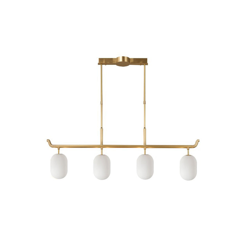 Sifuvyn Modern Geometric Glass Chandelier - Neutralighting