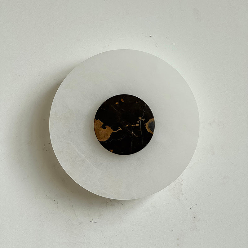Rauduvyi Modern Minimalist Alabaster Wall Lamp - Neutralighting