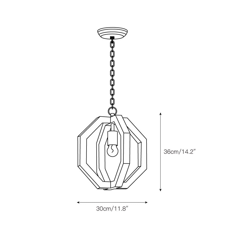 Tinduvyi Individual Creativity Metal Pendant Lamp - Neutralighting