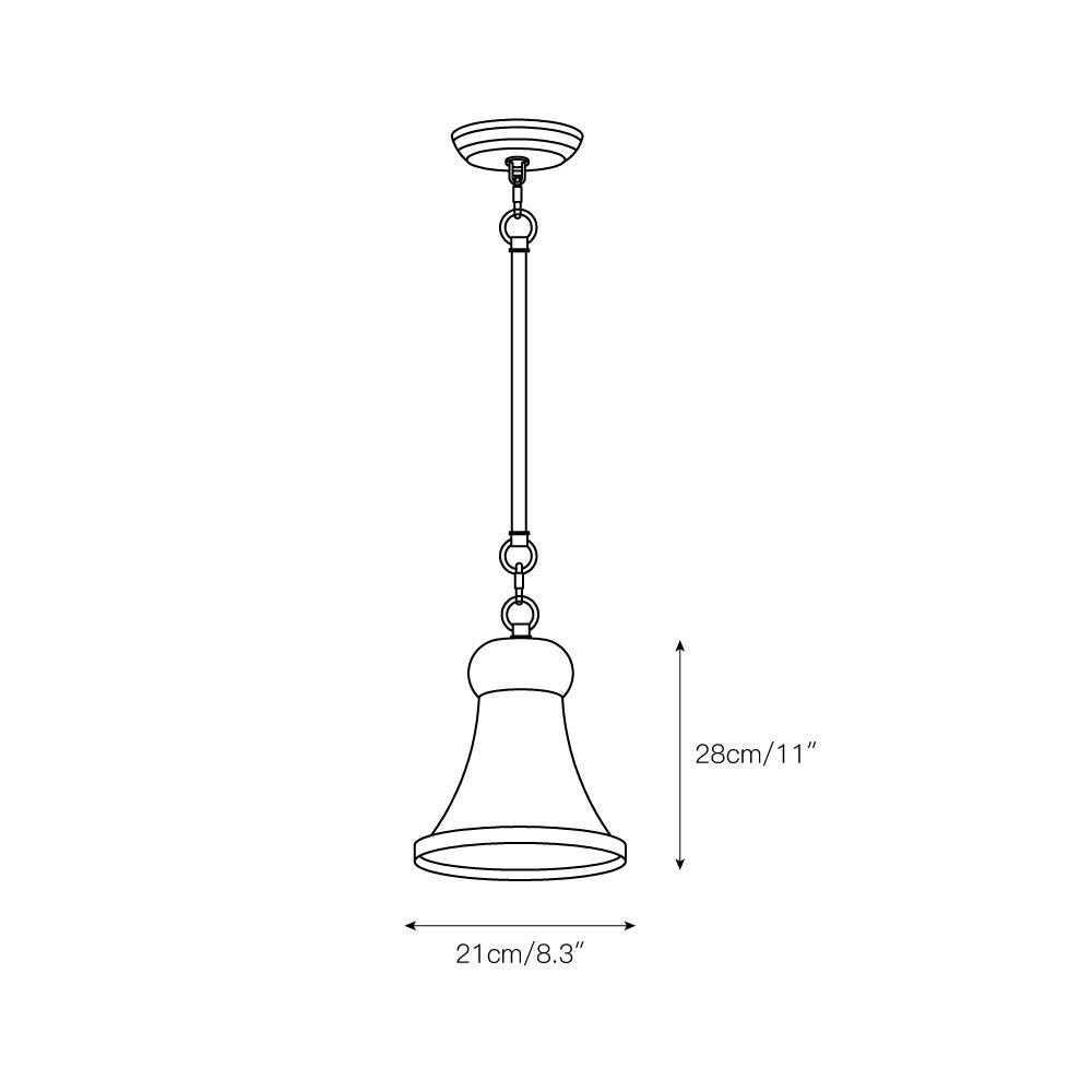 Vatnuvyn Modern Minimalist Metal Pendant Lamp - Neutralighting