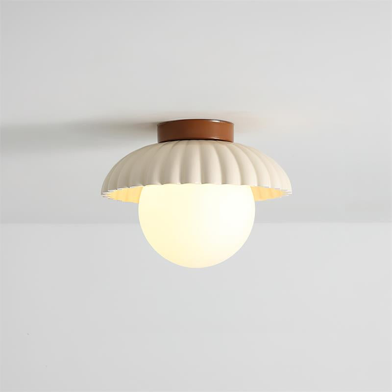 Scallop Glow Flush Mount Ceiling Light - Neutralighting