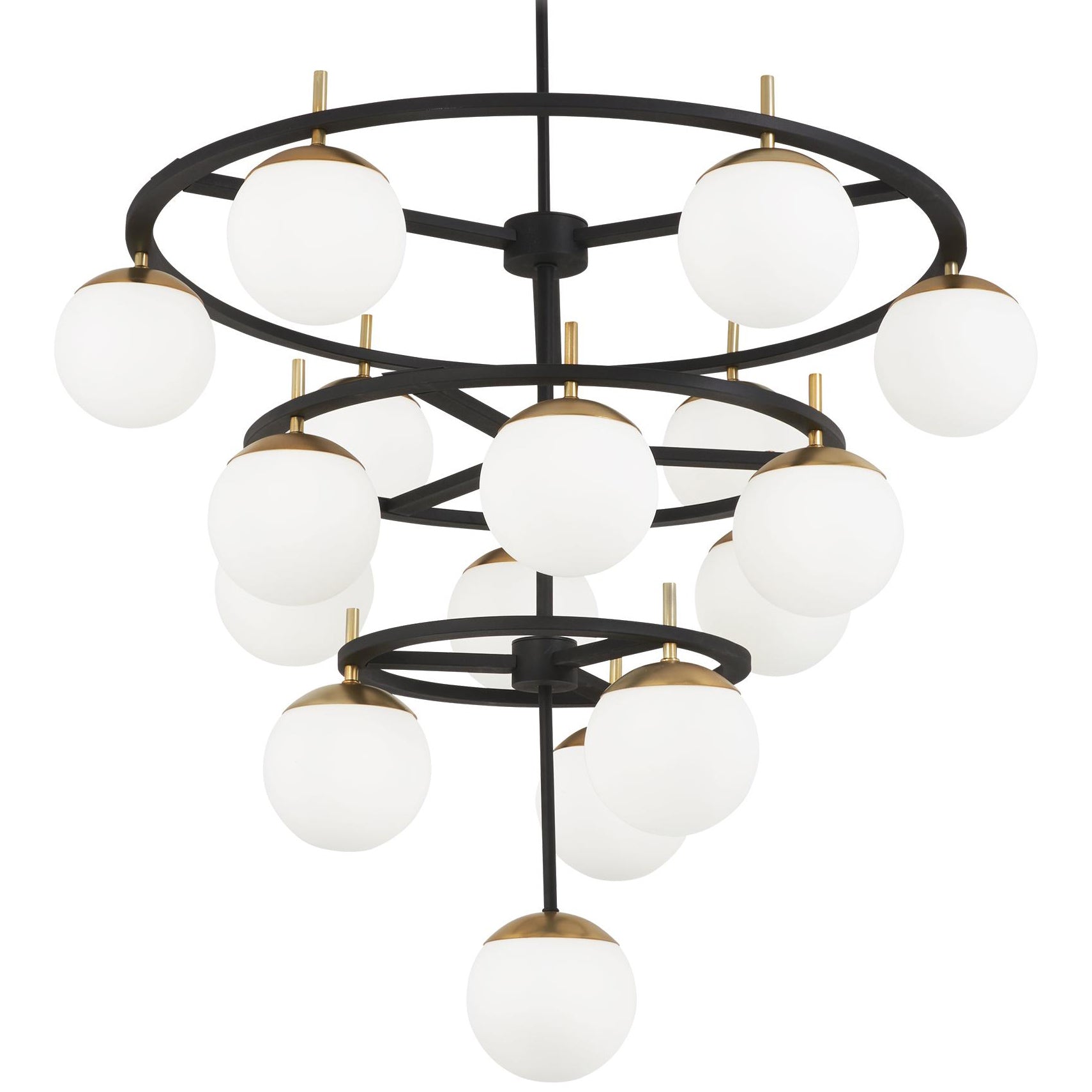 Ornuvyn Modern Minimalist Glass Chandelier - Neutralighting