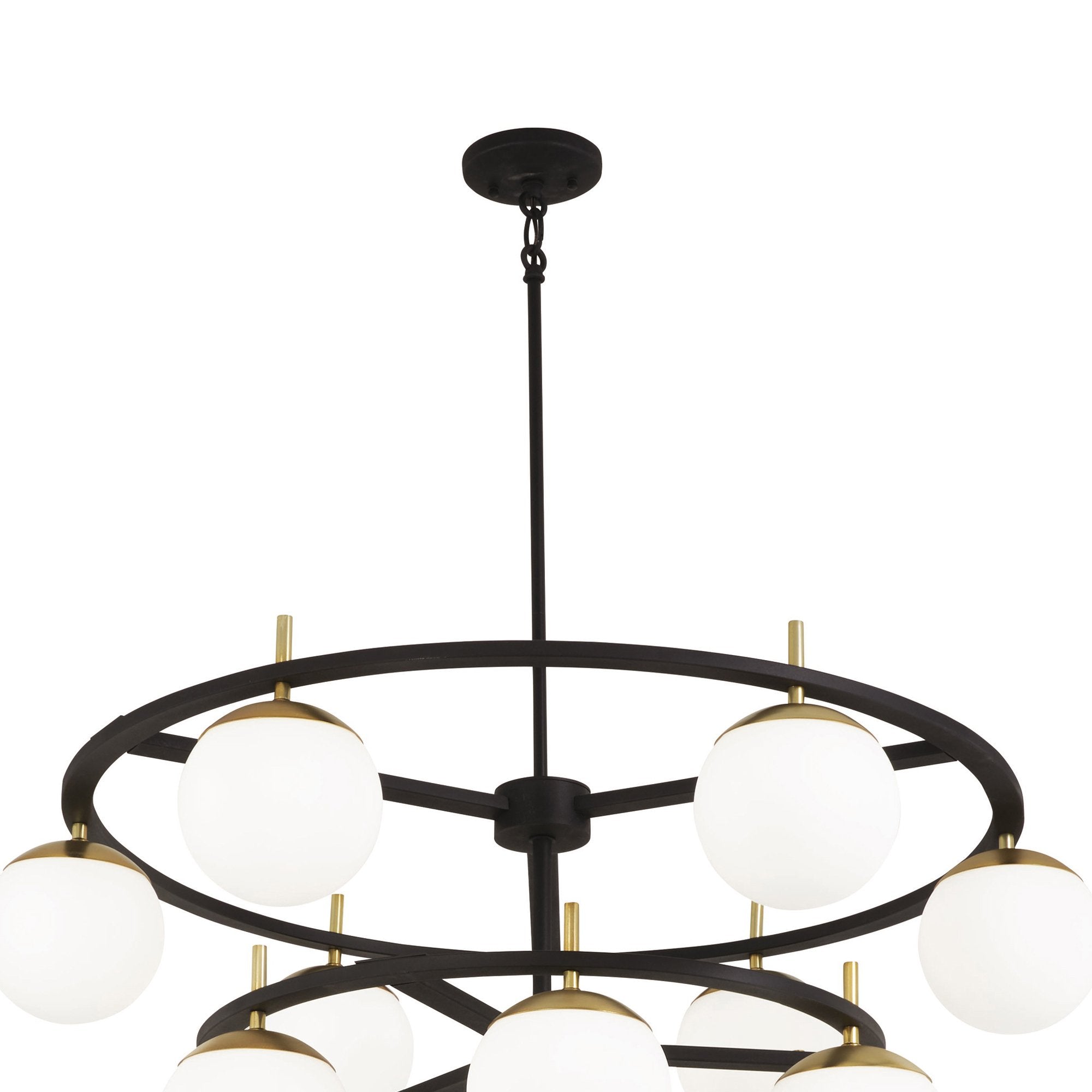 Ornuvyn Modern Minimalist Glass Chandelier - Neutralighting