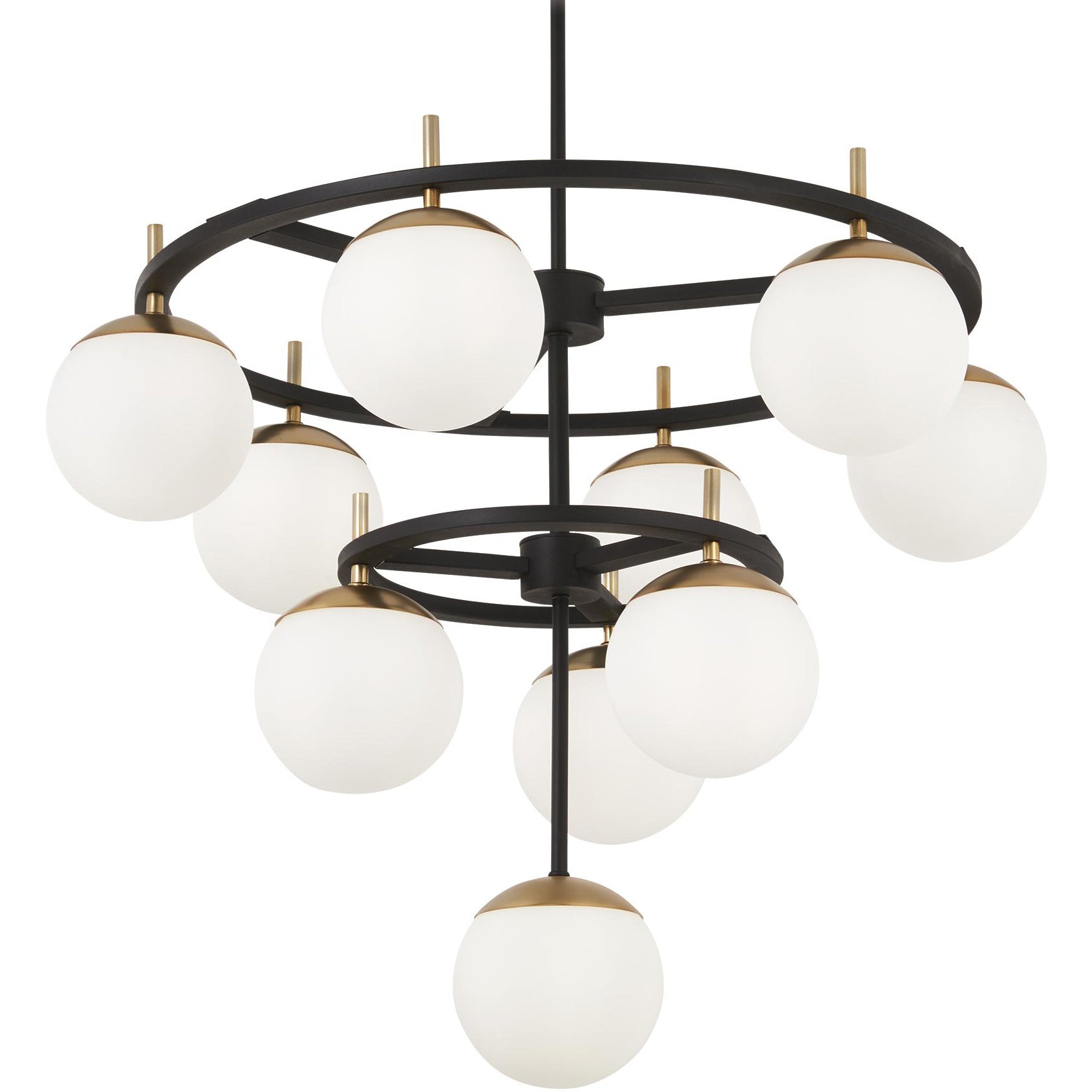 Ornuvyn Modern Minimalist Glass Chandelier - Neutralighting