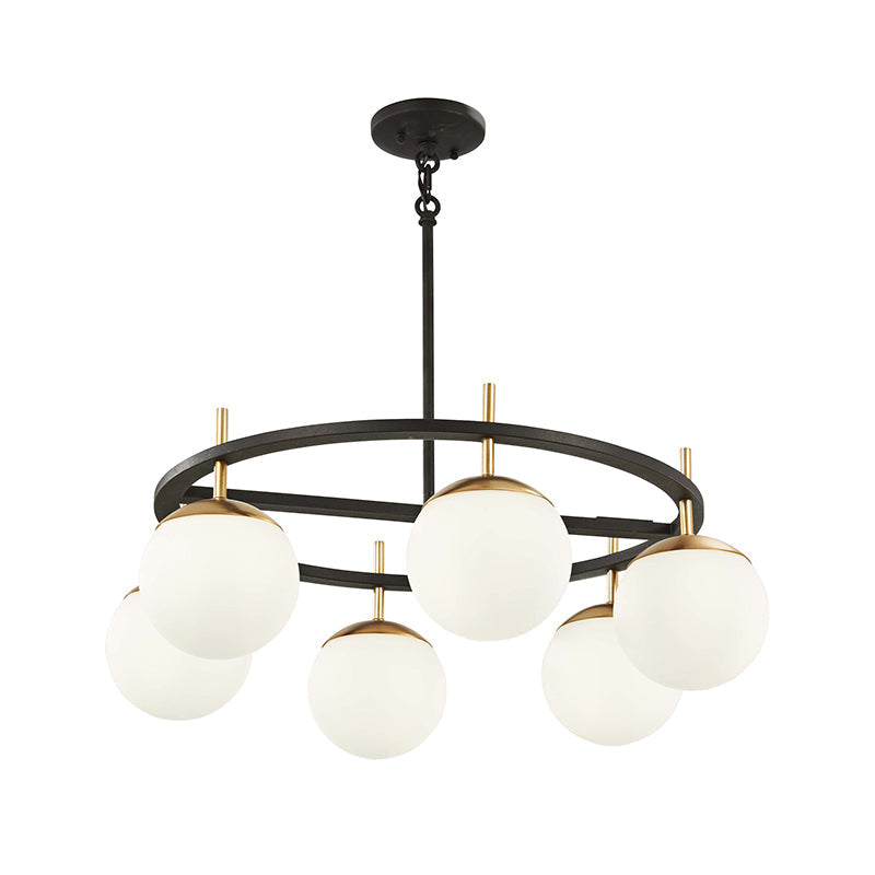 Ornuvyn Modern Minimalist Glass Chandelier - Neutralighting