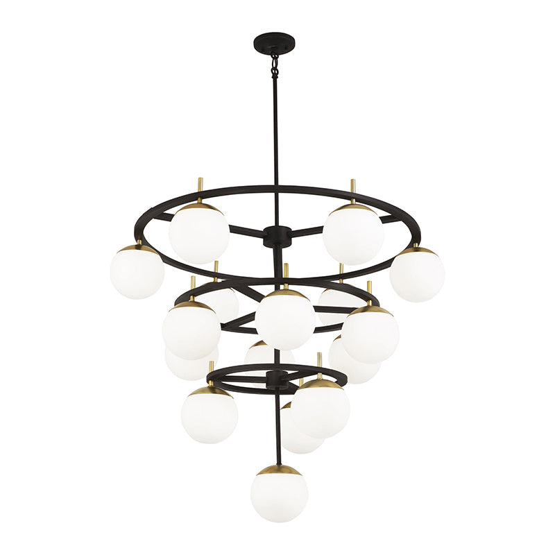 Ornuvyn Modern Minimalist Glass Chandelier - Neutralighting