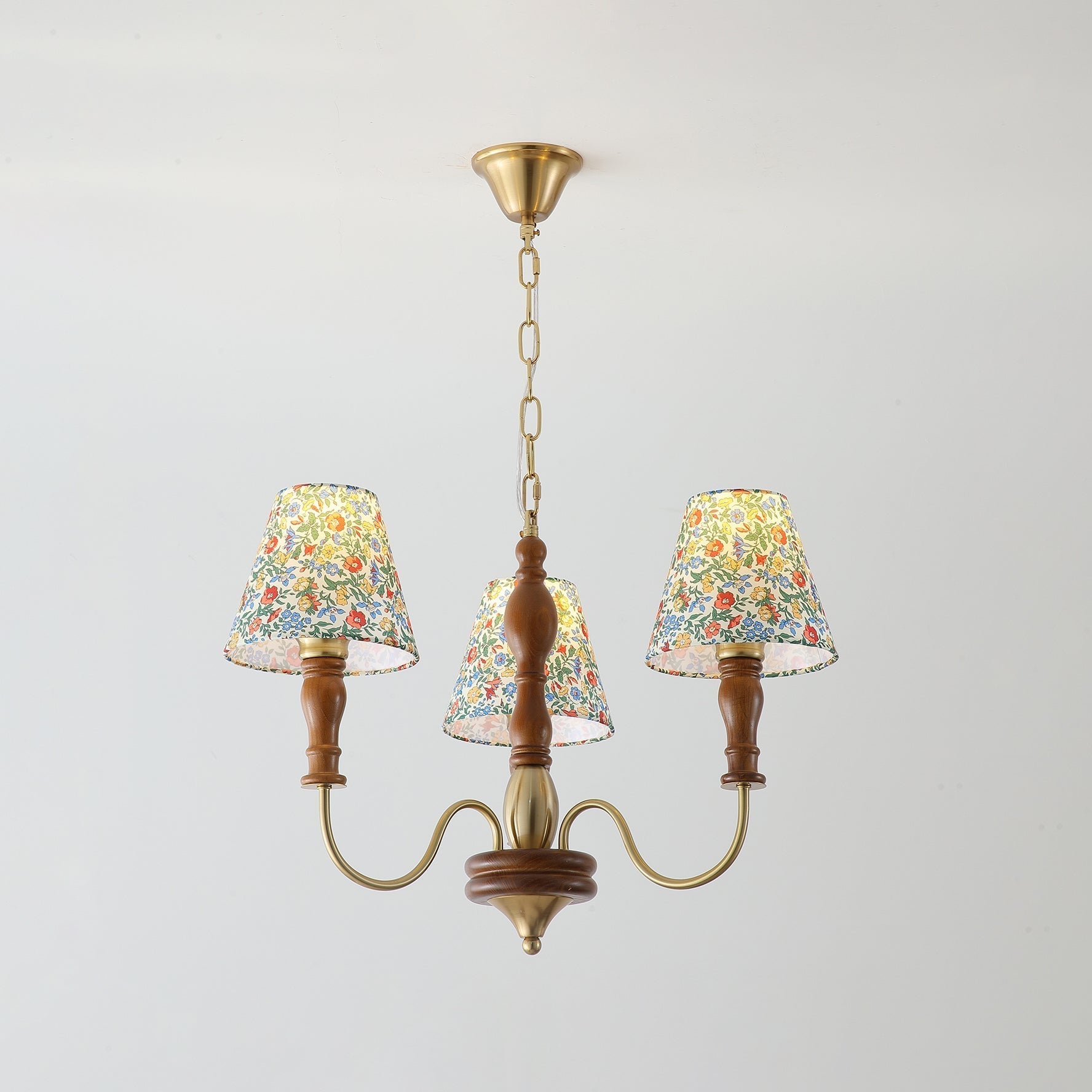 Cassian Chandelier Flower Fabric - Neutralighting