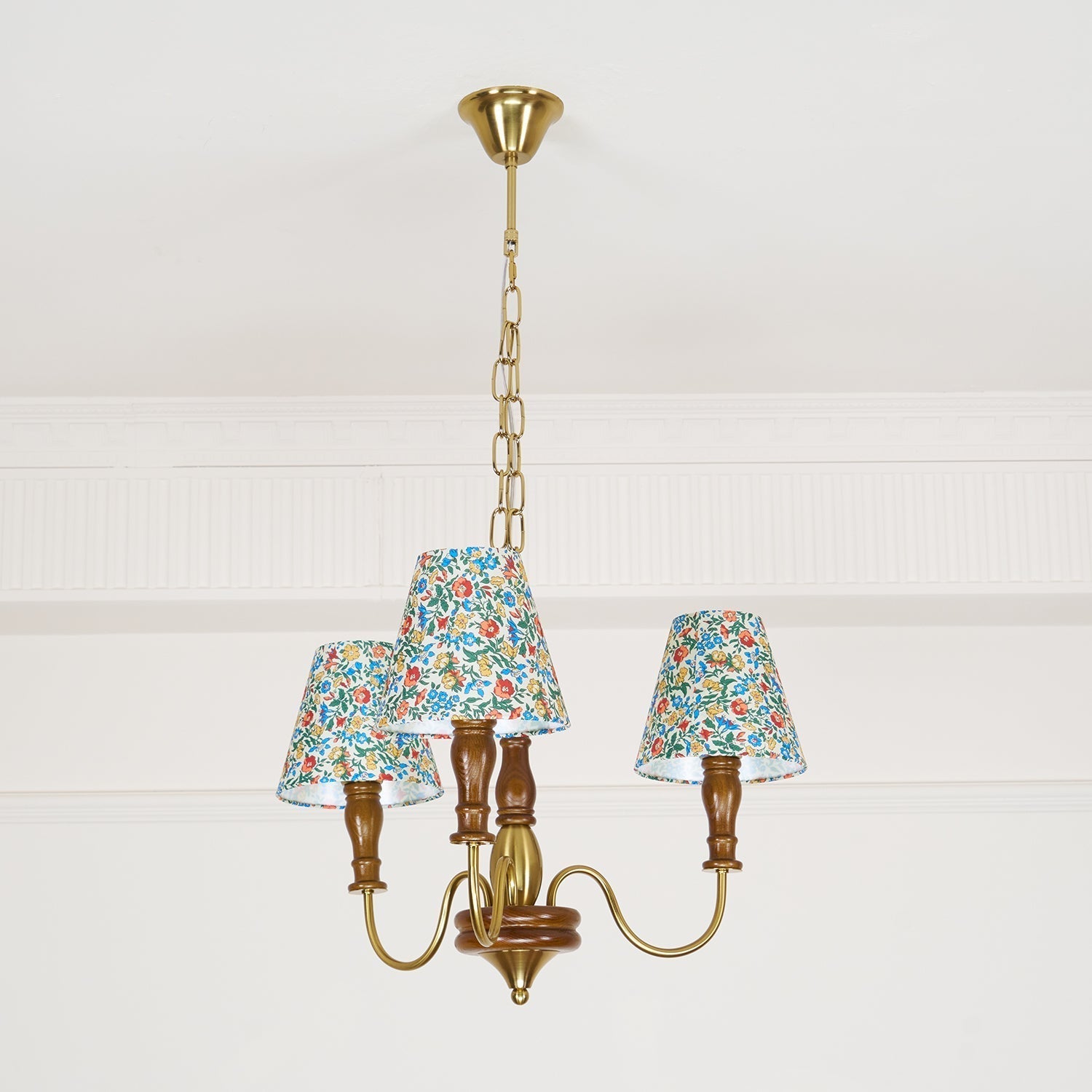 Cassian Chandelier Flower Fabric - Neutralighting