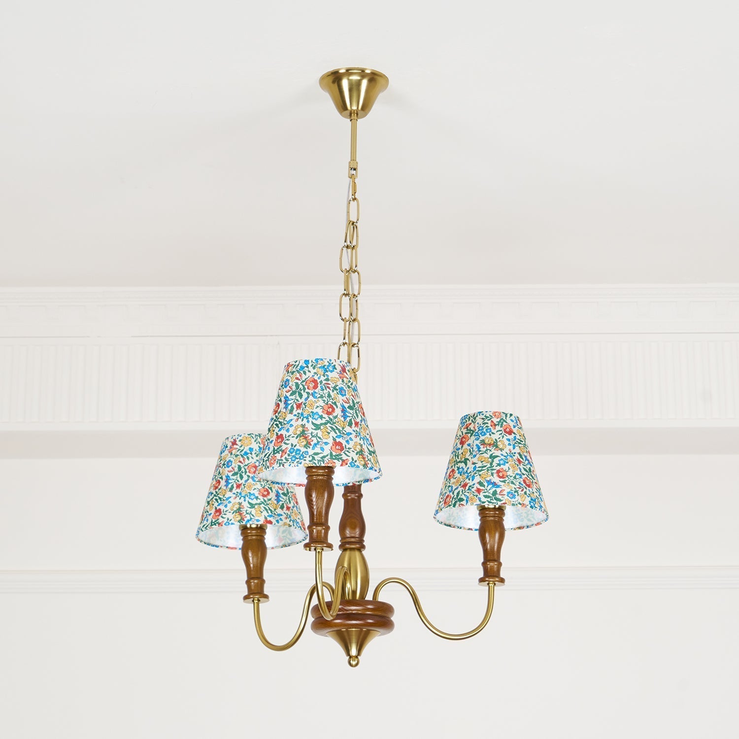Cassian Chandelier Flower Fabric - Neutralighting